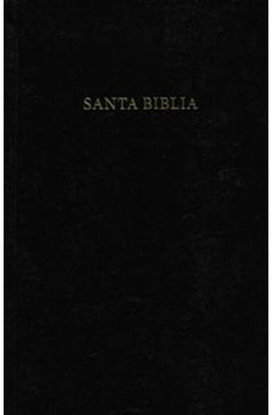 Biblia RVR 1909 Clásica con Referencia Negro Tapa Dura