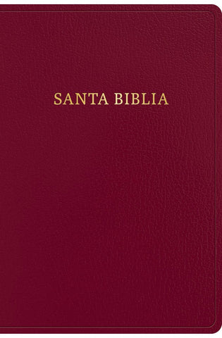 Image of Biblia RVR 1960 Letra Gigante Borgoña Símil Piel