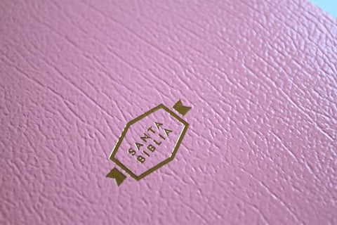 Image of BIBLIA RVR 1960 PARA REGALOS Y PREMIOS ROSADA SIMIL PIEL