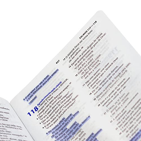 Image of BIBLIA EM PORTUGUES NTLH043LMFBPMM TAPA DURA COLORES VERDE CANTO BLANCO