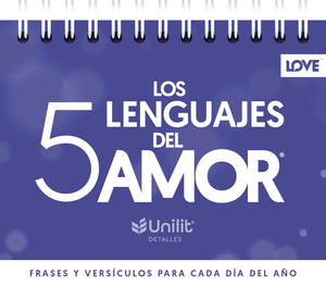 LOS 5 LENGUAJES DEL AMOR CALENDARIO PERPETUO