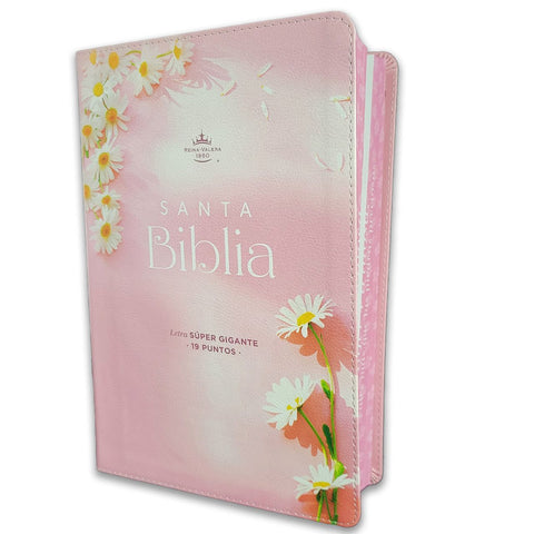 Image of BIBLIA RVR 1960 LETRA SUPER GIGANTE 088CCP MUJER VIRTUOSA SIMIL PIEL