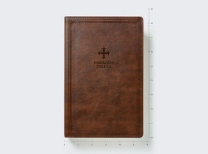 Biblia Católica Leathersoft Café