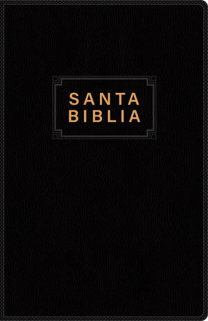 Biblia NTV Edición Premio y Regalo Vinil Negro Letra Roja