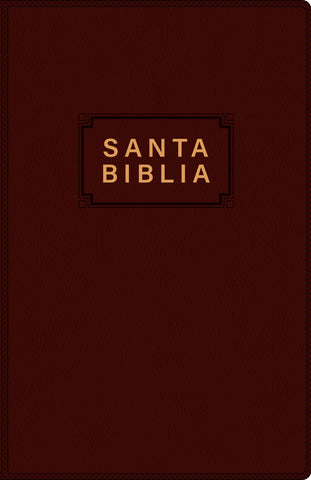 Image of Biblia NTV Edición Premio y Regalo Vinil Vino Tinto Letra Roja