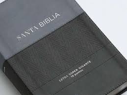Image of BIBLIA RVR 1960 LETRA SUPER GIGANTE NEGRO GEO COLECCION EFESO CON INDICE SIMIL PIEL