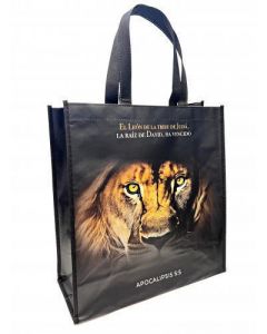 Bolsa Tote Bag Grande A Todo Color León de Judá