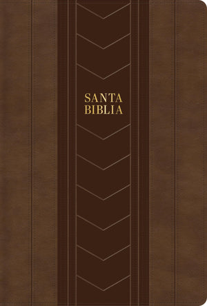 Biblia RVR 1960 Tamaño Manual Símil Piel Marrón