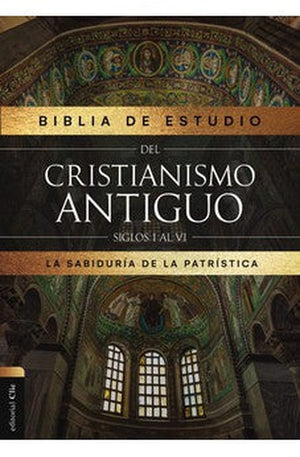 Biblia RVR 1977 de Estudio Patrística Tapa Dura