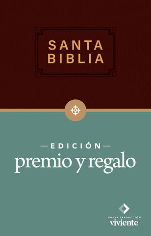 Image of Biblia NTV Edición Premio y Regalo Vinil Vino Tinto Letra Roja