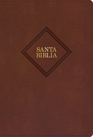 Image of Biblia RVR 1960 Tamaño Manual Símil Piel Café