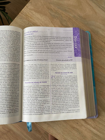 Image of Biblia RVR 1960 de una Joven Conforme al Corazón de Dios Edición Brisa