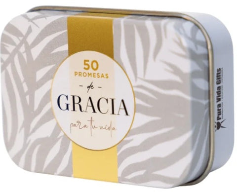 Image of 50 PROMESAS METALICAS GRACIA