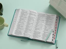 Image of BIBLIA RVR 1960 LETRA SUPER GIGANTE TURQUESA COLECCION EFESO CON INDICE FLORAL SIMIL PIEL