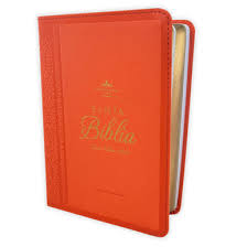 Image of BIBLIA RVR 1960 LETRA GRANDE TAMANO MANUAL NEOCLASSIC CORAL SIMIL PIEL