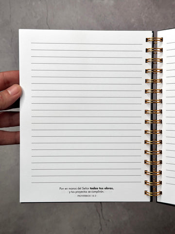 Image of Libreta de Anillas con Elásico Para el que Cree