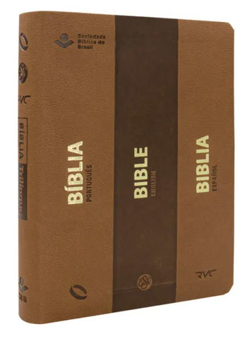 Image of BÃBLIA NAA ESV RVC TRILÃNGUE