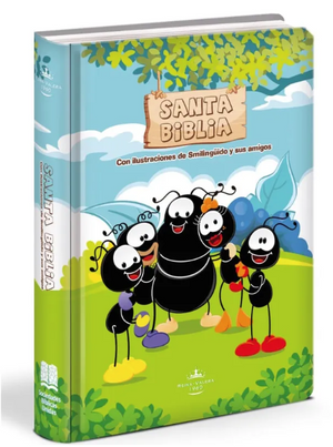 BIBLIA RVR 1960 SMILINGUIDO INFANTIL LETRA GRANDE CON ILUSTRACIONES