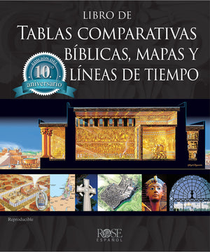 Libro de Tablas Comparativas Bíblicas Mapas y Líneas de Tiempo
