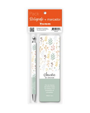 PACK BOLIGRAFO CON MARCADOR DE LIBRO: SUENA EN GRANDE