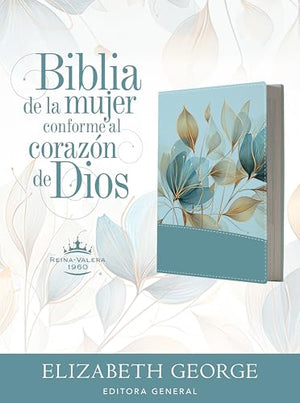Biblia RVR 1960 de la Mujer Conforme al Corazón de Dios Edición pétalos