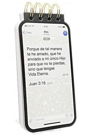 Libreta Troquelada: Juan 3:16