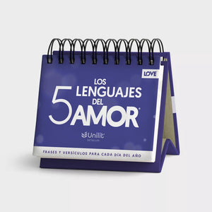 LOS 5 LENGUAJES DEL AMOR CALENDARIO PERPETUO