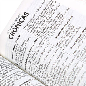 BIBLIA EM PORTUGUES RA045LG TAPA IMITACION CUERO ROSA CANTO FLORALES