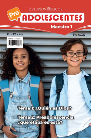 ESCUELA DOMINICAL PRE ADOLESCENTES 11 - 12 ANOS MAESTRO