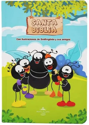 BIBLIA RVR 1960 SMILINGUIDO INFANTIL LETRA GRANDE CON ILUSTRACIONES