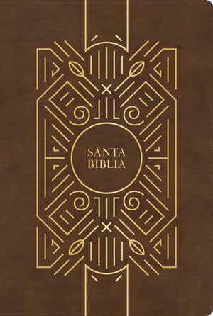 Biblia RVR 1960 de Estudio de Credos y Confesiones Café Símil Piel