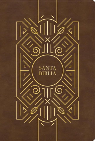 Image of Biblia RVR 1960 de Estudio de Credos y Confesiones Café Símil Piel