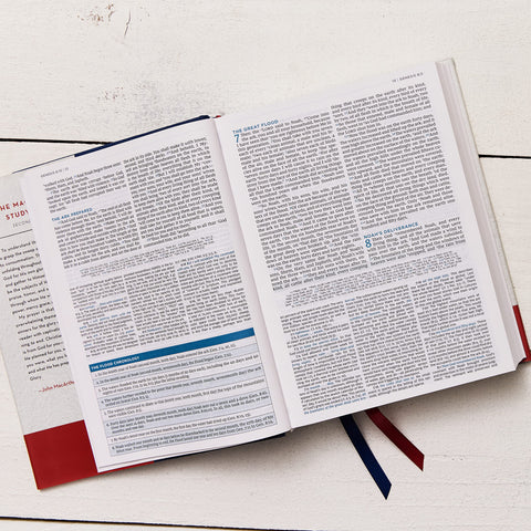 Image of NKJV, MACARTHUR STUDY BIBLE, 2ND EDITION, CLOTH OVER BOARD, BLUE, COMFORT PRINT: UNLEASHING GOD'S TRUTH ONE VERSE AT A TIME