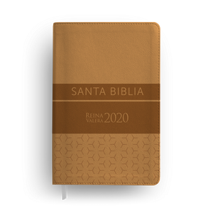 Biblia RVR 2020 Ultrafina Marrón Greca Símil Piel