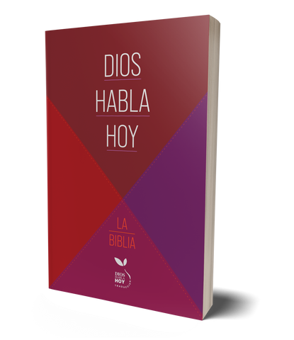 Image of Biblia DHH Dios Habla Hoy Ultrafina Rojo Granate Símil Piel