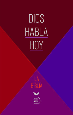 Image of Biblia DHH Dios Habla Hoy Ultrafina Rojo Granate Símil Piel