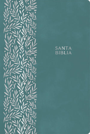 Biblia RVR 1960 Letra Gigante Verde Esmeralda Símil Piel