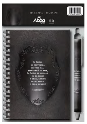 Pack Libreta Anillas con Bolígrafo