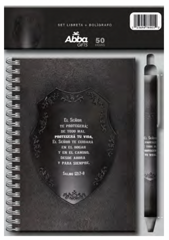 Image of Pack Libreta Anillas con Bolígrafo