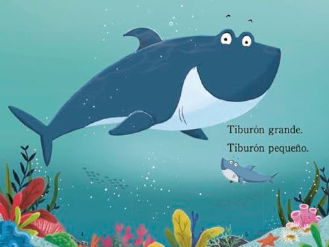 Image of TIBURON GRANDE, TIBURON PEQUENO VAN A LA ESCUELA