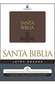 Biblia RVR 1960 Letra Grande Marrón