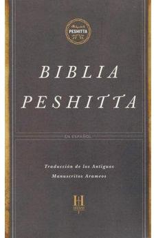 Biblia Peshitta Negro Imitación Piel con Índice