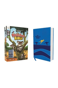 NASB, Adventure Bible, Leathersoft, Blue, Full Color Interior, Red Letter, 1995 Text, Comfort Print