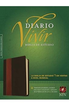 Biblia NTV de Estudio Diario Vivir Símil Piel Café Café Claro