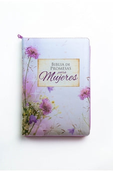 Biblia RVR 1960 de Promesas Letra Gigante Floral con Índice y Cierre