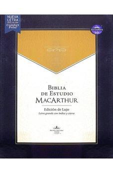 Biblia RVR 1960 de Estudio Macarthur Edicion de Lujo