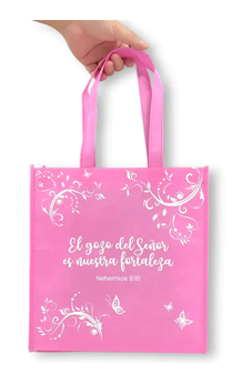 Image of Bolsa Tote Bag Rosa el Gozo del Señor