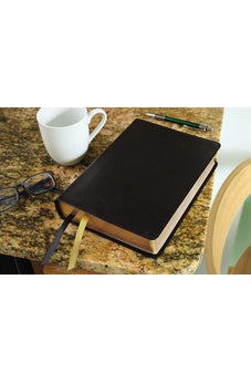 KJV, Thompson Chain-Reference Bible, European Bonded Leather, Black, Red Letter, Comfort Print