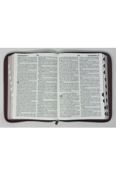 Image of Biblia RVR 1960 Letra Súper Gigante Marrón con Cierre con Índice