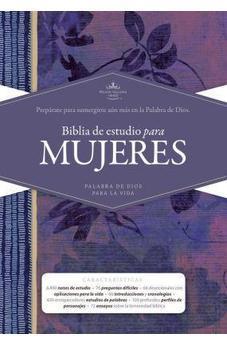 Biblia RVR 1960 de Estudio para Mujeres Tapa Dura